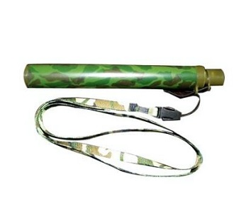 户外过滤水吸管